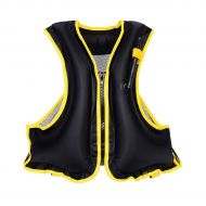 Naxer Inflatable Snorkel Vest PFD Kayak Life Jackets Vests for Adults 90lb-220lb Easy Swimming and Kayaking