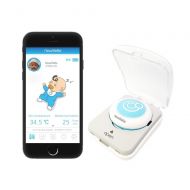 NearBeBe Nearbebe Care - Baby, Infant Monitor: Live Tracks, Alert on No Breathing, Rollover, Skin Temperature,...