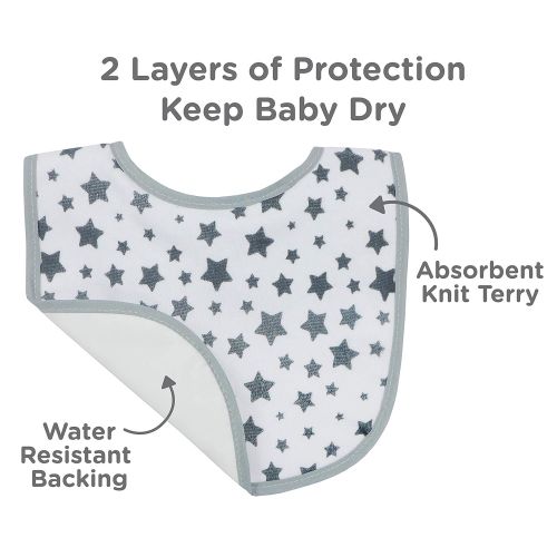  [아마존베스트]Neat Solutions Boy 10 Pack Water Resistant Bib Set