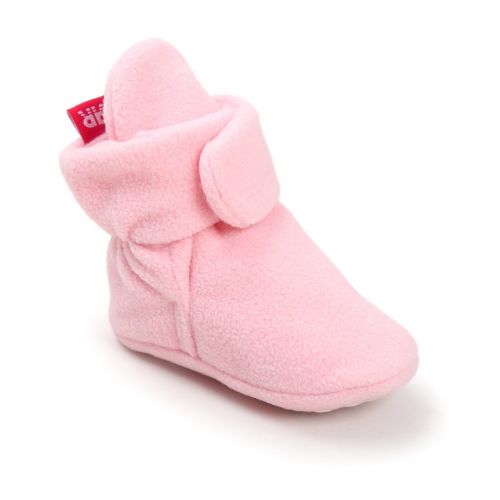  Neband Newborn Cozie Fleece Bootie, Unisex Infant Toddler Slippers Crib Shoes Warm Boots with Non Skid Bottom