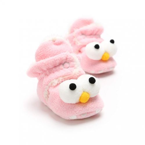  Neband Newborn Cozie Fleece Bootie, Unisex Infant Toddler Slippers Crib Shoes Warm Boots with Non Skid Bottom