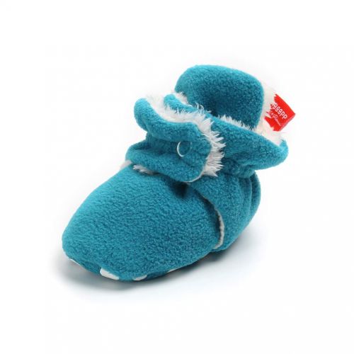  Neband Newborn Cozie Fleece Bootie, Unisex Infant Toddler Slippers Crib Shoes Warm Boots with Non Skid Bottom