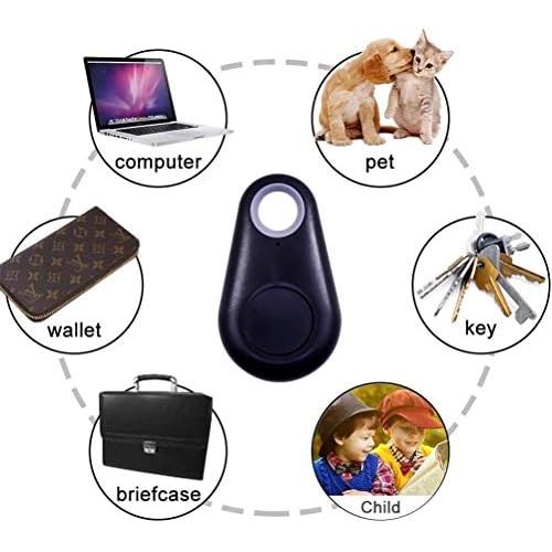  [아마존베스트]Neborn Wireless Key Finder Smart Tracker GPS Bluetooth Locator Remote Key Tag Anti Lost Key Ring Alarm Itag for Children Pet Dog Cat Child