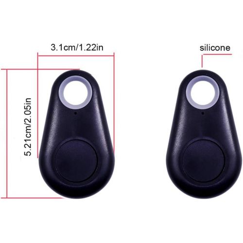  [아마존베스트]Neborn Wireless Key Finder Smart Tracker GPS Bluetooth Locator Remote Key Tag Anti Lost Key Ring Alarm Itag for Children Pet Dog Cat Child