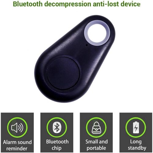  [아마존베스트]Neborn Wireless Key Finder Smart Tracker GPS Bluetooth Locator Remote Key Tag Anti Lost Key Ring Alarm Itag for Children Pet Dog Cat Child