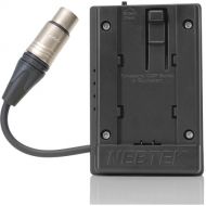 Nebtek Panasonic 12V DV Battery Plate with XLR Connector