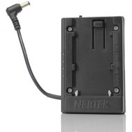 Nebtek Sony BPU DV Battery Plate with 2.1mm Right Angle Plug