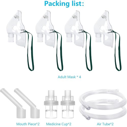  Necaly 2 Full Set of Replacement Parts for Adults, Suitable for Home & Travel Use