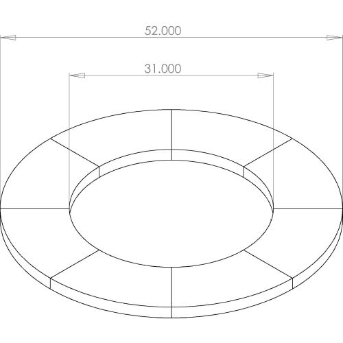  Necessories Fire Pit Chiseled Cap