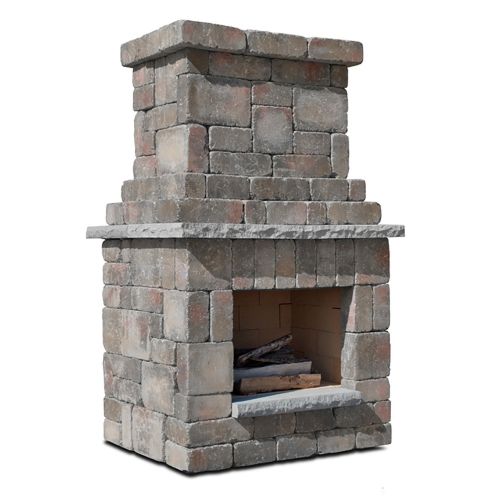  Necessories Colonial Outdoor Fireplace in Desert