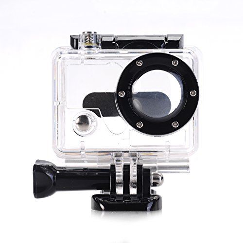  Nechkitter Replacement Waterproof Housing Case for GoPro HD Hero and HD Hero 2 Camera, Underwater Protective Housing Case