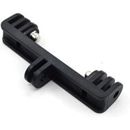 Nechkitter Dual Twin Mount Adapter for GoPro Hero 3+ 4 5 6 7 8 9 Compatible with Housing Monopod