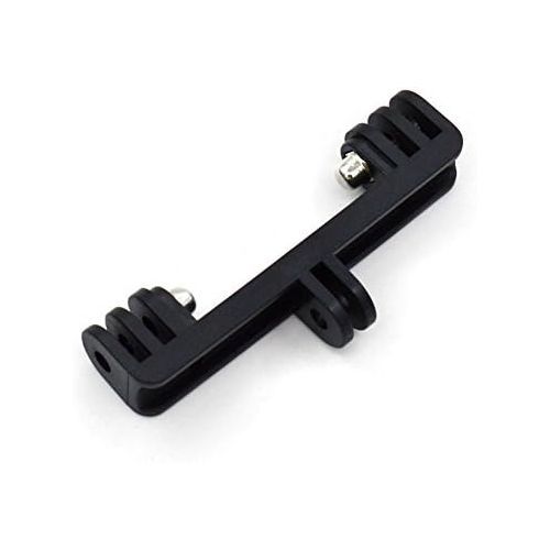  Nechkitter Dual Twin Mount Adapter for GoPro Hero 3+ 4 5 6 7 8 9 Compatible with Housing Monopod