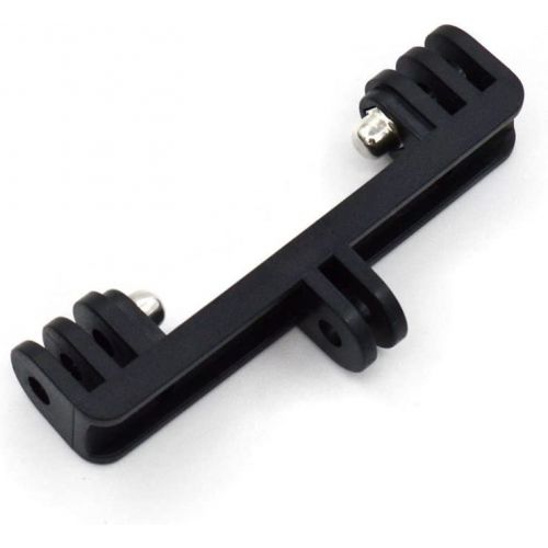  Nechkitter Dual Twin Mount Adapter for GoPro Hero 3+ 4 5 6 7 8 9 Compatible with Housing Monopod