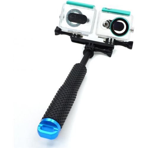  Nechkitter Dual Twin Mount Adapter for GoPro Hero 3+ 4 5 6 7 8 9 Compatible with Housing Monopod