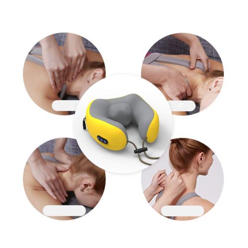  Neck massager Neck and Shoulder Massage Deep Kneading Shiatsu Massager with Soothing Heat for Relax Muscle Tension in Neck Shoulders Back Lumbar and Legs