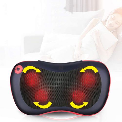  Neck massager Shiatsu Neck Back Massager, Electric Massage Pillow With Warm For Shoulders Calf Legs And Foot, Relax Muscles & Relieve, Portable & Ergonomic