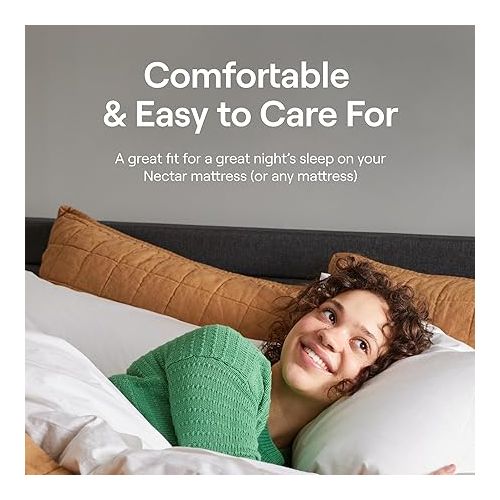  Nectar Tri-Comfort Cooling Pillow - Adjustable Support & Firmness - Cooling Cover - Pressure Relief - Helps Reduce Neck Pain - Premium Memory Foam & Microfiber Down Alternative