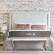 Nectar Full Mattress + 2 Free Pillows - Gel Memory Foam - CertiPUR-US Certified - 180 Night Home Trial - Forever Warranty