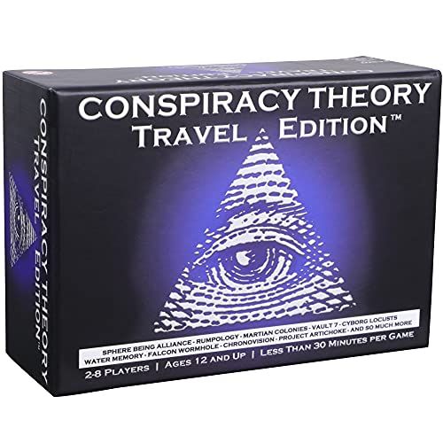  [아마존베스트]Neddy Games Conspiracy Theory Trivia Board Game - Travel Edition/Expansion Pack