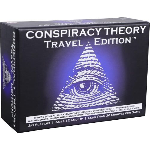  [아마존베스트]Neddy Games Conspiracy Theory Trivia Board Game - Travel Edition/Expansion Pack
