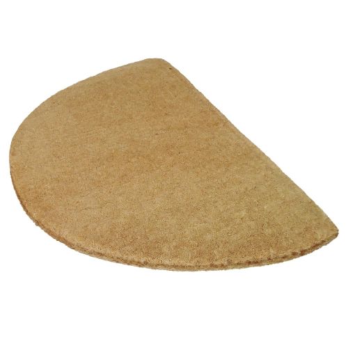  Nedia O2103 Not Applicable Heavy Duty 22 x 36 Coco Mat No Border-Plain Half Round