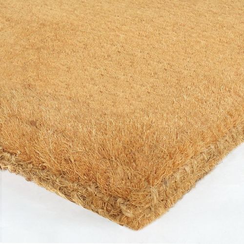  Nedia O2103 Not Applicable Heavy Duty 22 x 36 Coco Mat No Border-Plain Half Round