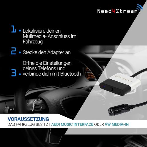  [아마존베스트]-Service-Informationen N4S300A A2DP Bluetooth Interface for VW and Audi