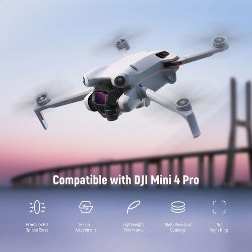 니워 Neewer CPL/ND Filter Kit for DJI Mini 4 Pro (4-Pack)