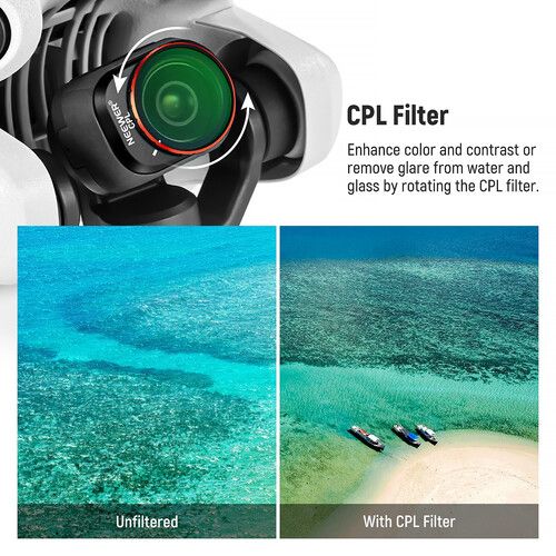 니워 Neewer CPL/ND Filter Kit for DJI Mini 4 Pro (4-Pack)