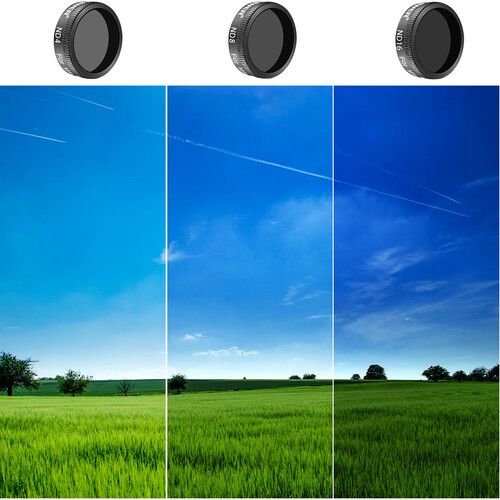 니워 Neewer ND Filter Kit for DJI Mavic Air (3-Pack)