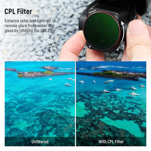 니워 Neewer ND/CPL/UV Filter Set for DJI Air 3 (6-Pack)