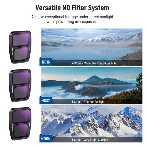 니워 Neewer ND & CPL Filter Set for DJI Air 3 (4-Pack)