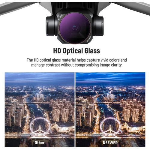 니워 Neewer ND/PL Filters for DJI Mavic 3 Classic (4-Pack)