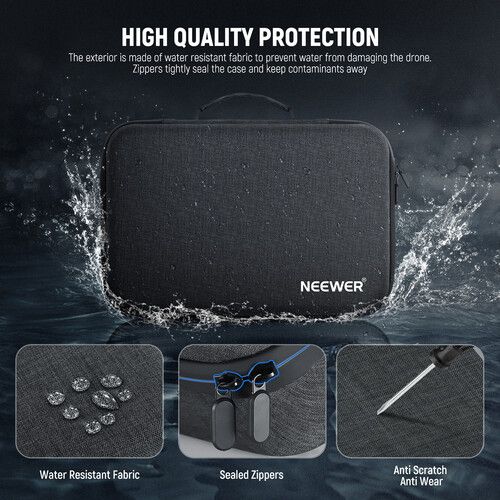 니워 Neewer Hard Travel Case for DJI Mini 3/Mini 3 Pro Drones