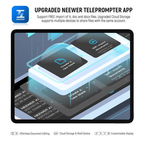 니워 Neewer RT111 Remote Control for Neewer Teleprompter App