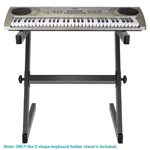 니워 Neewer Z-Style Keyboard Stand - Heavy Duty Steel Construction with Solid Locking System, Support Stand for Piano Keyboard Instrument