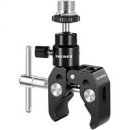 Neewer ST48 Crab Clamp with Mini Ball Head for Microphone