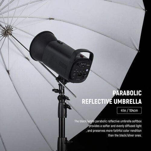 니워 Neewer NS1U Parabolic Reflective Umbrella with Diffuser (51