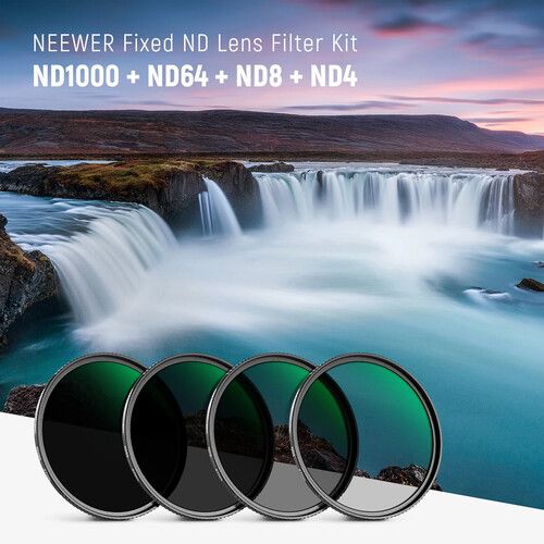 니워 Neewer HD Neutral Density Filter 4-Pack (77mm)