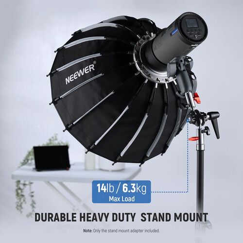 니워 Neewer UA020 Heavy-Duty Light Stand Head Adapter