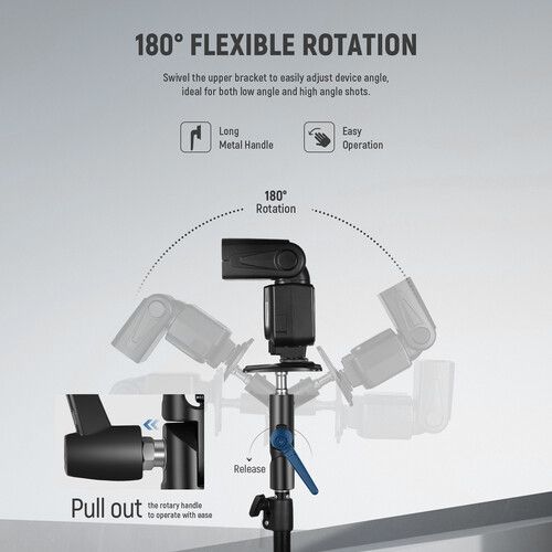 니워 Neewer H-Type Mount Camera Flash Bracket (2-Pack)