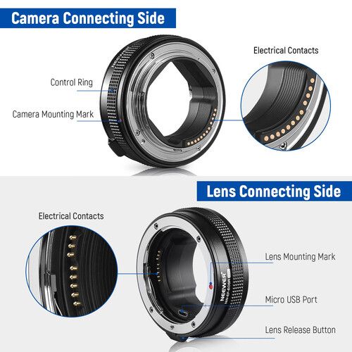 니워 Neewer EF to EF-EOS R Mount Adapter