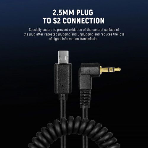 니워 Neewer 2.5mm Remote Shutter Release Cable for Sony
