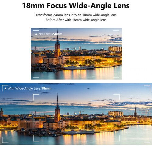 니워 Neewer 2-in-1 Wide-Angle and 10x Macro Lens for Sony ZV-1