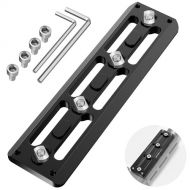 Neewer M Lok Arca Rail Type Quick Release Plate (Black, 9.45