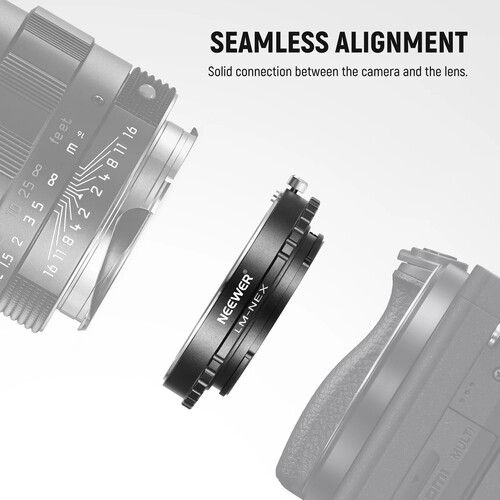 니워 Neewer Mount Adapter for Leica M-Mount Lens to Sony E-Mount Camera