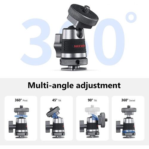 니워 Neewer ST44 Mini Ball Head (2-Pack)