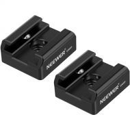 Neewer Cold-Shoe Mount Adapter (2-Pack)