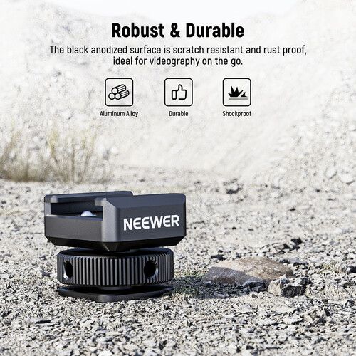 니워 Neewer UA030 Cold Shoe Mount Adapter for DJI Wireless Microphone